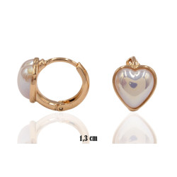 Kolczyki Xuping pozłacane 18k - MF40321